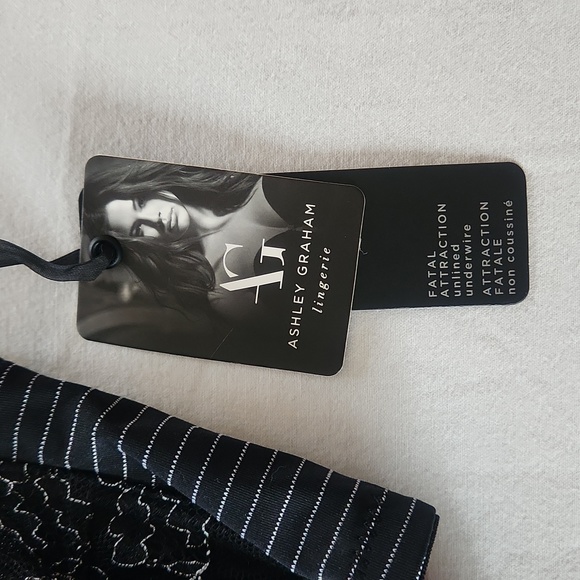 Ashley Graham Fatal Attraction Unlined Underwire Bra - Size 40DD or 40E - Picture 3 of 14